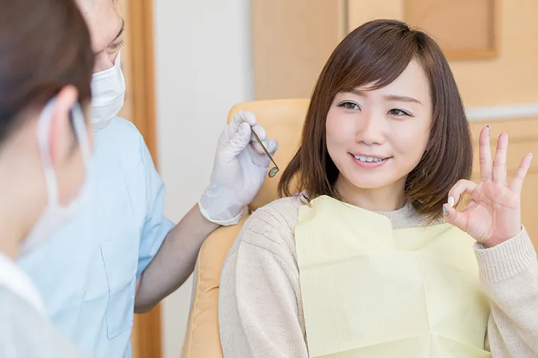 装置の装着、治療の開始〈所要時間:60〜120分〉